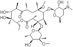 Struktur image of Clarithromycin