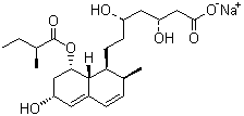 Struktur image of Pravastatin sodium