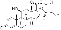 Struktur image of Loteprednol etabonate