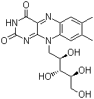 Struktur image of Vitamin B2
