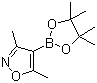 Struktur image of 3,5-Dimethylisoxazole-4-boronic acid pinacol ester