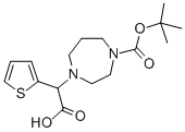 Struktur image of 1-Boc-4-(Carboxythiophen-2-yl-methyl)-[1,4]diazepane