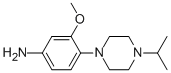 Struktur image of 4-(4-Isopropylpiperazin-1-yl)-3-methoxyaniline