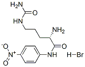Struktur image of (S)-2-Amino-5-[(aminocarbonyl)amino]-N-(4-nitrophenyl)valeramide monohydrobromide