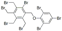 Struktur image of Bromotetrakis(bromomethyl)[(2,4,6-tribromophenoxy)methyl]benzene