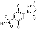 Struktur image of 1-(2',5'-Dichloro-4'-sulfophenyl)-3-methyl-5-pyrazolone