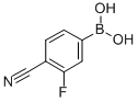 Struktur image of 4-Cyano-3-fluorophenylboronic acid