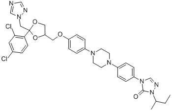 Struktur image of Itraconazole