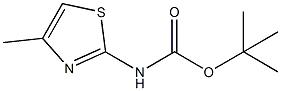 Struktur image of tert-Butyl 4-methylthiazol-2-ylcarbamate