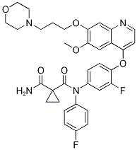 Struktur image of Foretinib
