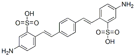 Struktur image of 2,2'-(1,4-Phenylenedi-2,1-vinylene)bis[5-aminobenzenesulfonic] acid