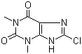 Struktur image of 8-Chlorotheophylline