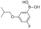 Struktur image of 3-Fluoro-5-isobutoxyphenylboronic acid