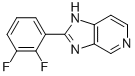 Struktur image of 2-(2,3-Difluorophenyl)-1H-imidazo[4,5-c]pyridine