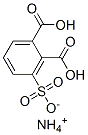 Struktur image of Ammonium dihydrogen 3-sulfonatophthalate