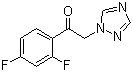 Struktur image of 2',4'-Difluoro-alpha-(1H-1,2,4-triazolyl)acetophenone
