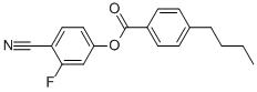 Struktur image of 4'-Cyano-3'-fluorophenyl-4-butylbenzoate