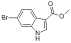 Struktur image of Methyl 6-bromo-1H-indole-3-carboxylate