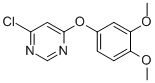 Struktur image of 4-Chloro-6-(3,4-dimethoxyphenoxy)pyrimidine