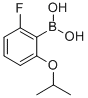 Struktur image of 2-Fluoro-6-isopropoxyphenylboronic acid