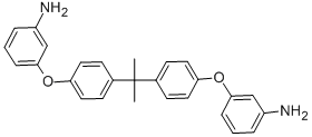 Struktur image of 2,2-Bis[4-(3-aminophenoxy)phenyl]propane