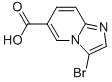 Struktur image of 3-Bromoimidazo[1,2-a]pyridine-6-carboxylic acid