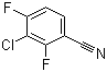 Struktur image of 3-Chloro-2,4-difluorobenzonitrile