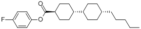 Struktur image of trans,trans-4-Fluorophenyl 4'-pentylbicyclohexyl-4-carboxylate
