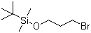 Struktur image of 3-Bromopropoxy)-tert-Butyldimethylsilane