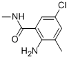 Struktur image of 2-Amino-5-chloro-N,3-dimethylbenzamide