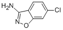 Struktur image of 6-Chlorobenzo[d]isoxazol-3-ylamine