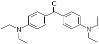 Struktur image of 4,4'-bis-(Diethylamino)benzophenone