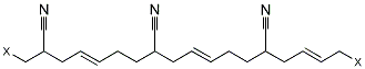 Struktur image of Acrylonitrile/butadiene rubber