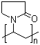 Struktur image of Polyvinylpyrrolidone