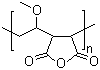 Struktur image of Poly(methyl vinyl ether / maleic anhydride)