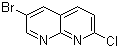 Struktur image of 6-Bromo-2-chloro-[1,8]naphthyridine