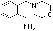 Struktur image of 1-[2-(Morpholin-4-ylmethyl)phenyl]methylamine