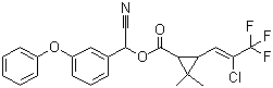 Struktur image of lambda-Cyhalothrin