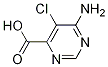 Struktur image of 6-Amino-5-chloropyrimidine-4-carboxylic acid