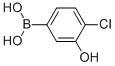 Struktur image of (4-Chloro-3-hydroxyphenyl)boronic acid