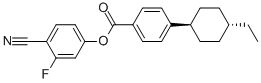 Struktur image of 4-Cyano-3-fluorophenyl 4-(trans-4-ethylcyclohexyl)-benzoate