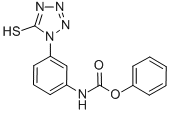 Struktur image of 1-(3-Phenoxycarbamidophenyl)-5-mercaptotetrazole