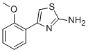 Struktur image of 4-(2-Methoxyphenyl)-thiazol-2-ylamine