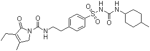 Struktur image of Glimepiride