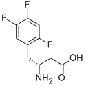 Struktur image of (R)-3-Amino-4-(2,4,5-trifluorophenyl)butyric acid