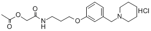 Struktur image of Roxatidine acetate hydrochloride