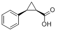 Struktur image of cis-2-Phenylcyclopropanecarboxylic acid