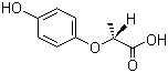 Struktur image of (R)-(+)-2-(4-Hydroxyphenoxy)-propionic acid
