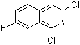 Struktur image of 1,3-Dichloro-7-fluoroisoquinoline