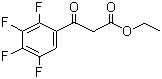 Struktur image of Ethyl 2,3,4,5-tetrafluorobenzoylacetate